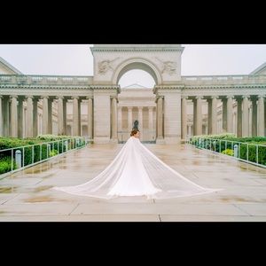 Pronovias Les Accessories Barcelona Cathedral Veil